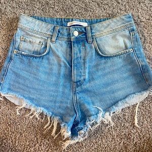 ZARA DENIM SHORTS